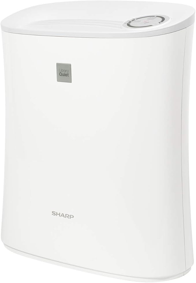 SHARP Air Purifier For Small-Sized Rooms, Home Office, Or Small Bedroom. True HEPA Filter For Dust, Smoke, Pollen, And Pet Dander May Last Up-To 2 Years. FPF30UH.