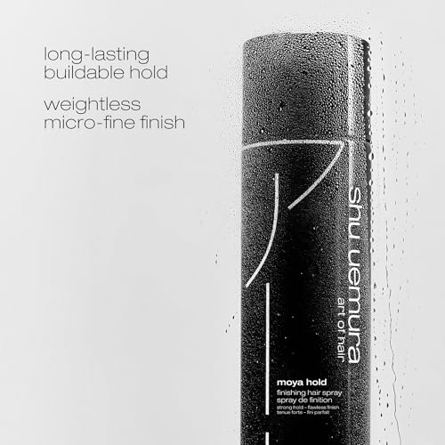 Moya Hold Finishing Hair Spray - Long-Lasting Hold Hairspray, Defines Styles, Lightweight Micro-Fine Finish, For Slicked Back, Updos, Blowouts
