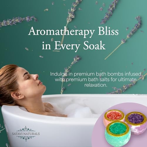 The Mini Spa Retreat - Home Spa Kit Including 24K Gold Eye Mask, Bath Bombs & Sugar Scrubs, Candle & Self-Heating Steam Eye Mask - Pampering, Relaxation & Self Care Gifts for Women