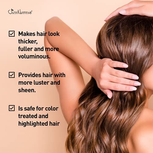Hair Loss Shampoo | Hair Regrowth Shampoo For Thinning Hair | Hair Growth Product For Men and Women | Just Nutritive | 16 Oz