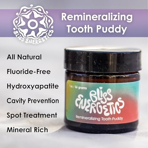 Remineralizing Tooth Puddy | Fluoride-Free with Hydroxyapatite | Remineralization | All Natural Ingredients & Preservative Free | Mineral-Rich Spot Treatment 2oz (1 Ounce (Pack of 1))