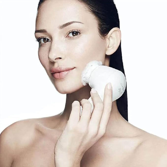 Facial Cleansing Brush Head Replacement Set Compatible with Mia 1, Mia 2, Mia Fit, Alpha Fit, Smart Profile Uplift, 4 Pack