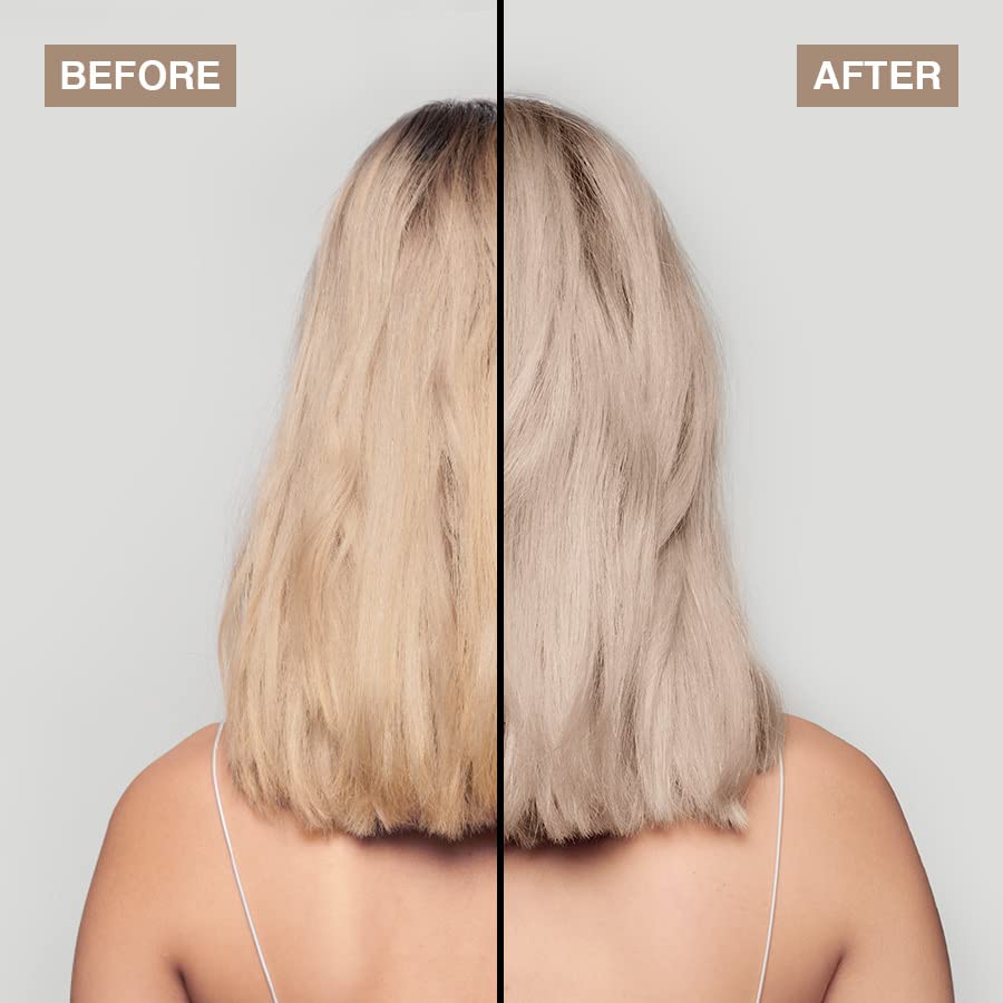 BLONDME Cool Blondes Neutralizing Shampoo – Moisturizing Hair Cleanser with Purple Toning Pigments – Neutralizes Yellow Tones and Brassiness in All Blonde Hair Types, 300ml