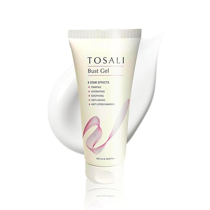 Breast Enhancement Cream 6.8 fl oz - Breast Firming and Lifting Cream with Gotu Kola, Grape Seed Oil & Saw Palmetto, Neck Firming and Skin Tightening Formula for Fuller & Firmer Breasts