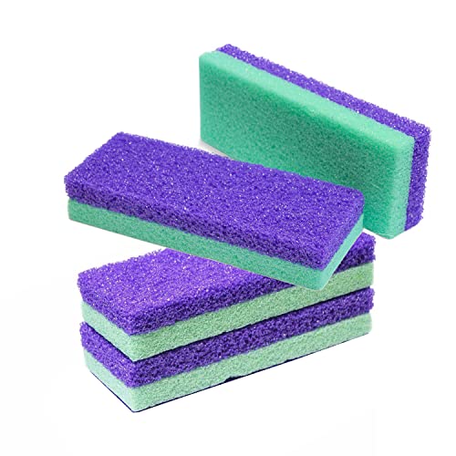 Karlash Professional Pedicure Foot Pumice Stone for Feet Skin Callus Remover and Scrubber for Dead Skins 2 Sided (Pack of 3)