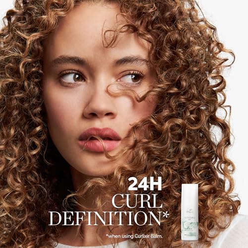 Wella Professionals Nutricurls Curlixir Balm | Defining Leave-in Cream for Curls | Intense Nourishment | Soft Hold & 24H Curl Definition | 5.07 Fl Oz