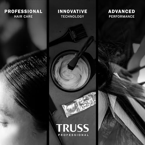 TRUSS Frizz Zero Liquid Hair Mask - Anti Frizz Hair Treatment Spray - Detangles & Brightens Damaged Strands - Provides Intense Shine & Cuticle Sealing (8.79 oz)