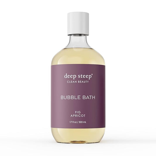 Deep Steep Bubble Bath, 17oz (Fig Apricot)