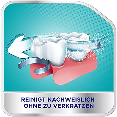 Corega Rapid Denture/Third Teeth Cleaning Sticks, 1x66 Teething Cleaning Tablets - Cleaning in 3 Minutes