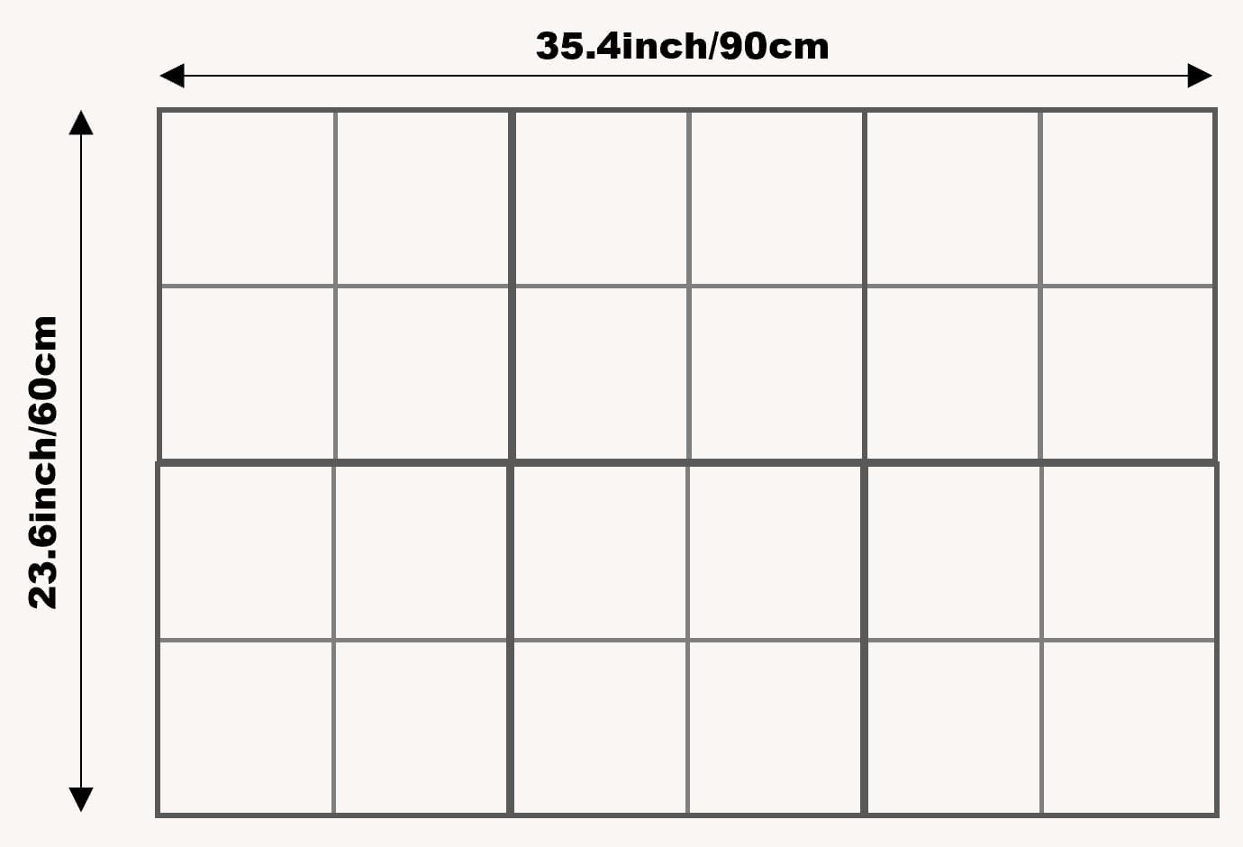Cork Board 24 x36 Alternative - 6 Pack Felt Wall Tiles with Safe Removable Adhesive Tabs, Cork Boards for Home Walls Office Pin Board Tack Board Cork Board - Gray Marble
