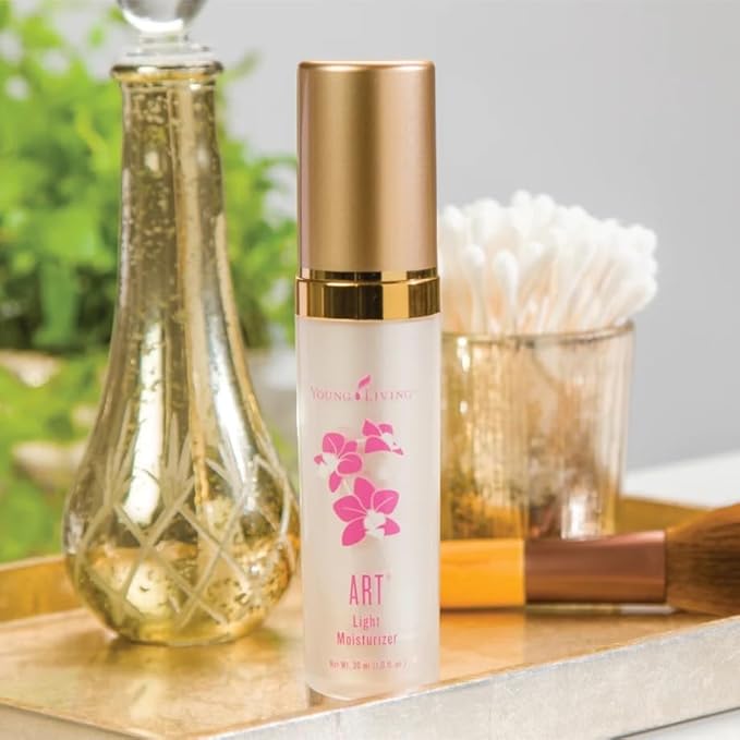 Young Living ART Light Moisturizer - 30ml of Natural Skin Care - Day and Night Facial Cream - Soft and Supple Hydration - Fine Lines and Wrinkles Reduction