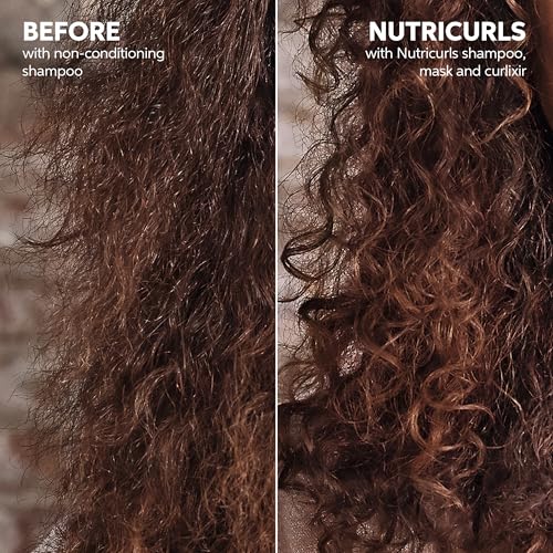 Wella Professionals Nutricurls Curlixir Balm | Defining Leave-in Cream for Curls | Intense Nourishment | Soft Hold & 24H Curl Definition | 5.07 Fl Oz