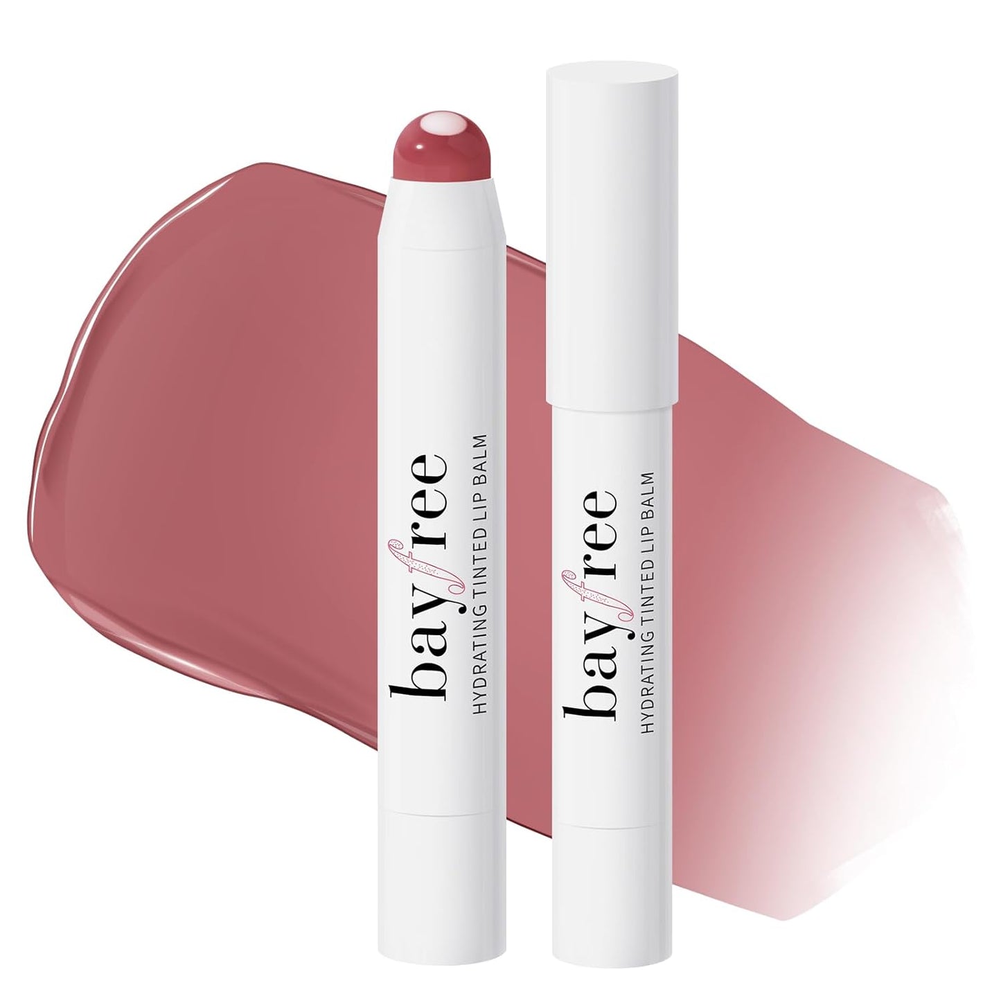 Tinted Lip Balm Plumper, Glossy, Pump Lips, Lightweight, Moisturize & Tint with Jojoba Seed Oil, Vegan Lipbalm Lip Care, Vintage Violet