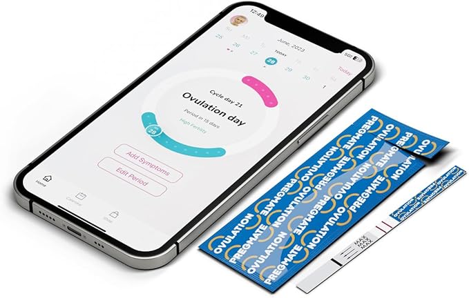 Pregmate 50 Ovulation Test Strips Predictor Kit (50 Count)