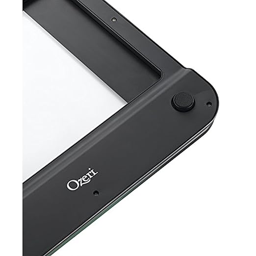 Ozeri Precision II Body Weight Scale (440 lbs Step-on Bath Scale), with Weight Change Detection
