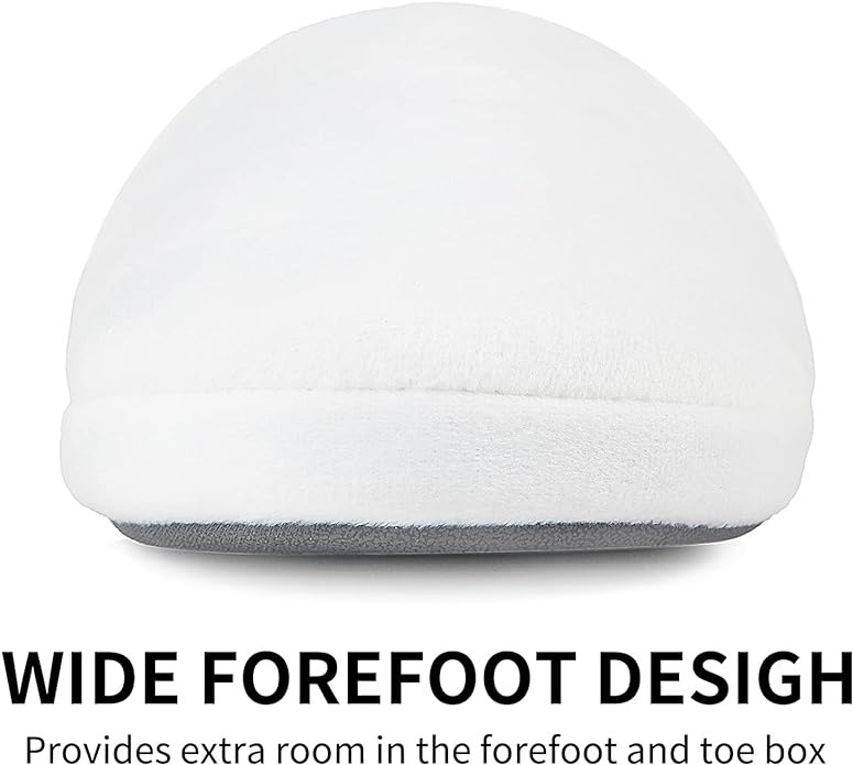3-Pair Luxury Spa Slippers - Cotton Memory Foam Non-slip Closed Toe Washable Slippers for Hotel,Guest,Travel,Bride,Women and Men