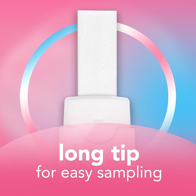 Easy@Home Pregnancy Test Sticks: Early Detection & Reliable - 5 Count - Accurate Results in Minutes - Easy to Use at Home Pregnancy Tests with Curved Handle