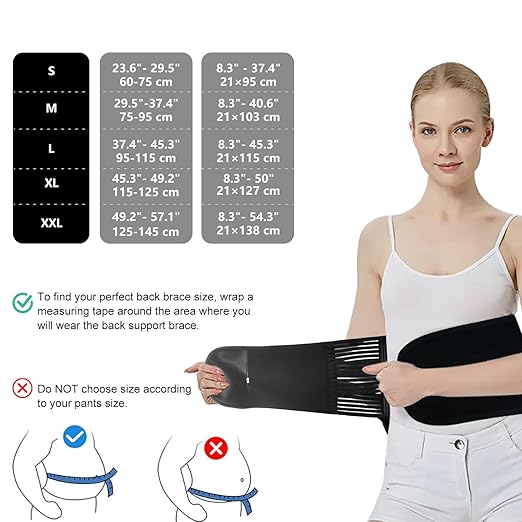 Back Brace for Lower Back Pain Women & Men with Lumbar Pad, Breathable Lumbar Back Support Belt for Women, Back Braces Relief from Sciatica Herniated Disc for Heavy Lifting Exercise - 2XL