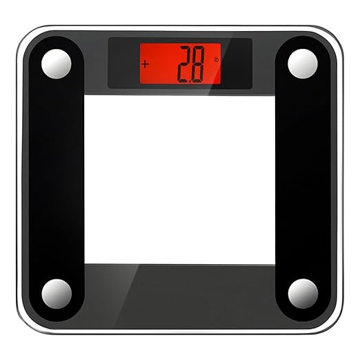 Ozeri Precision II Body Weight Scale (440 lbs Step-on Bath Scale), with Weight Change Detection