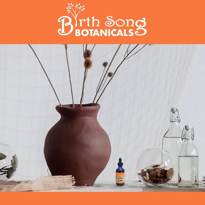 Let There Be Milk! Herbal Breastfeeding Tincture to Support Breast Milk Supply for Lactating and Pumping Moms with Fenugreek and Goat's Rue, 2oz Bottle
