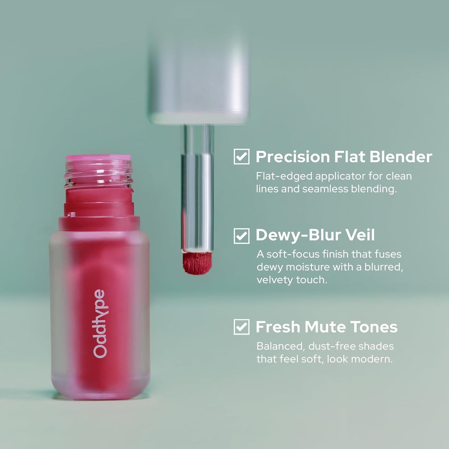 Unseen Blur Lip Tint Long-Lasting Stain, Blendable 3.2g (00:00, 3.2)