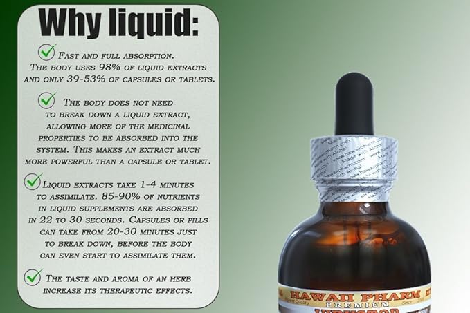 Chen Pi Alcohol-Free Liquid Extract, Chen Pi, Tangerine (Citrus Reticulata) Peel Glycerite Hawaii Pharm Natural Herbal Supplement 15x4 oz