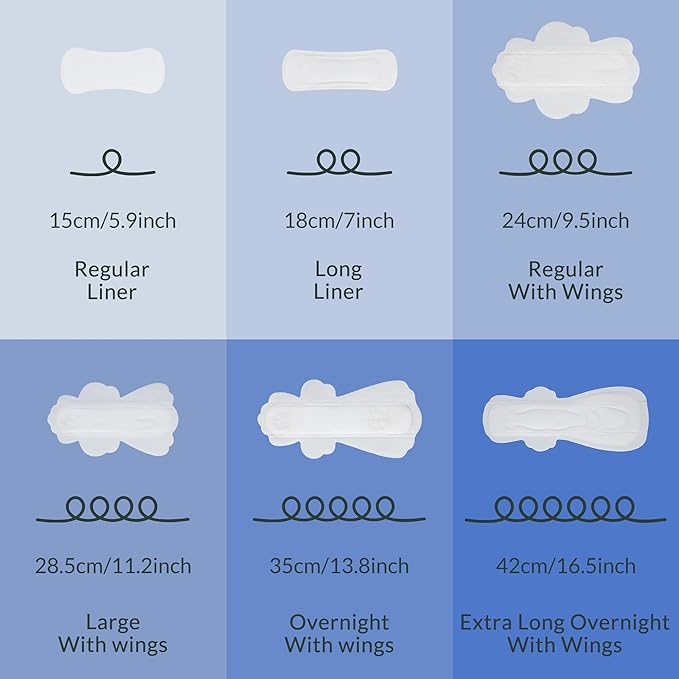 100% Organic Long Panty Liners for Women - 96ct, Ultra Thin Cotton Cover, Light Absorbency, Unscented Barely There Pantiliners (Long Liner, Size 2, 96ct)