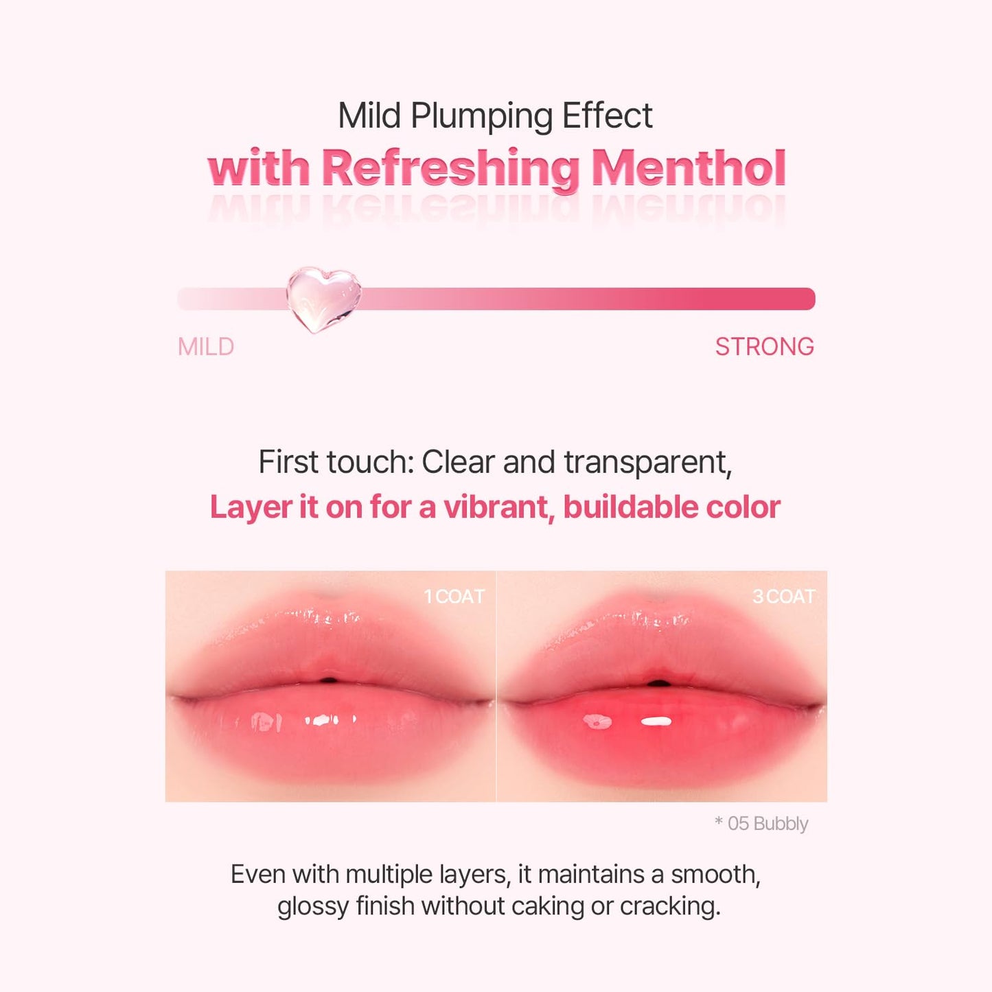 2aN Glaze Bouncing Tint – Lightweight, Moisturizing Lip Tint with High-Shine Finish, Smooth, Light Plumping, Comfortable Wear, Korean Makeup (Rosy Mocha, 0.16 oz)