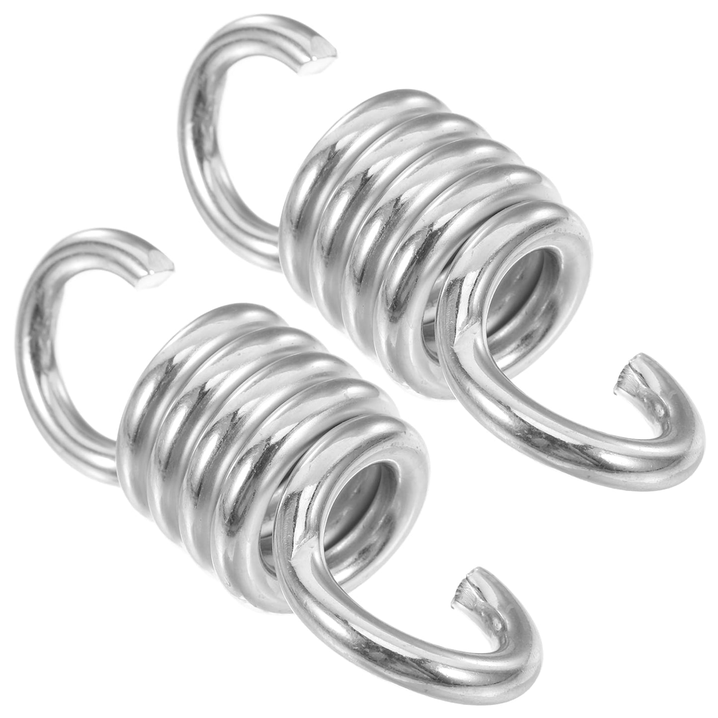 Pawsdot 2Pack Heavy Bag Mount Spring Steel Silver for Punching Bag Smooth Swinging Experience