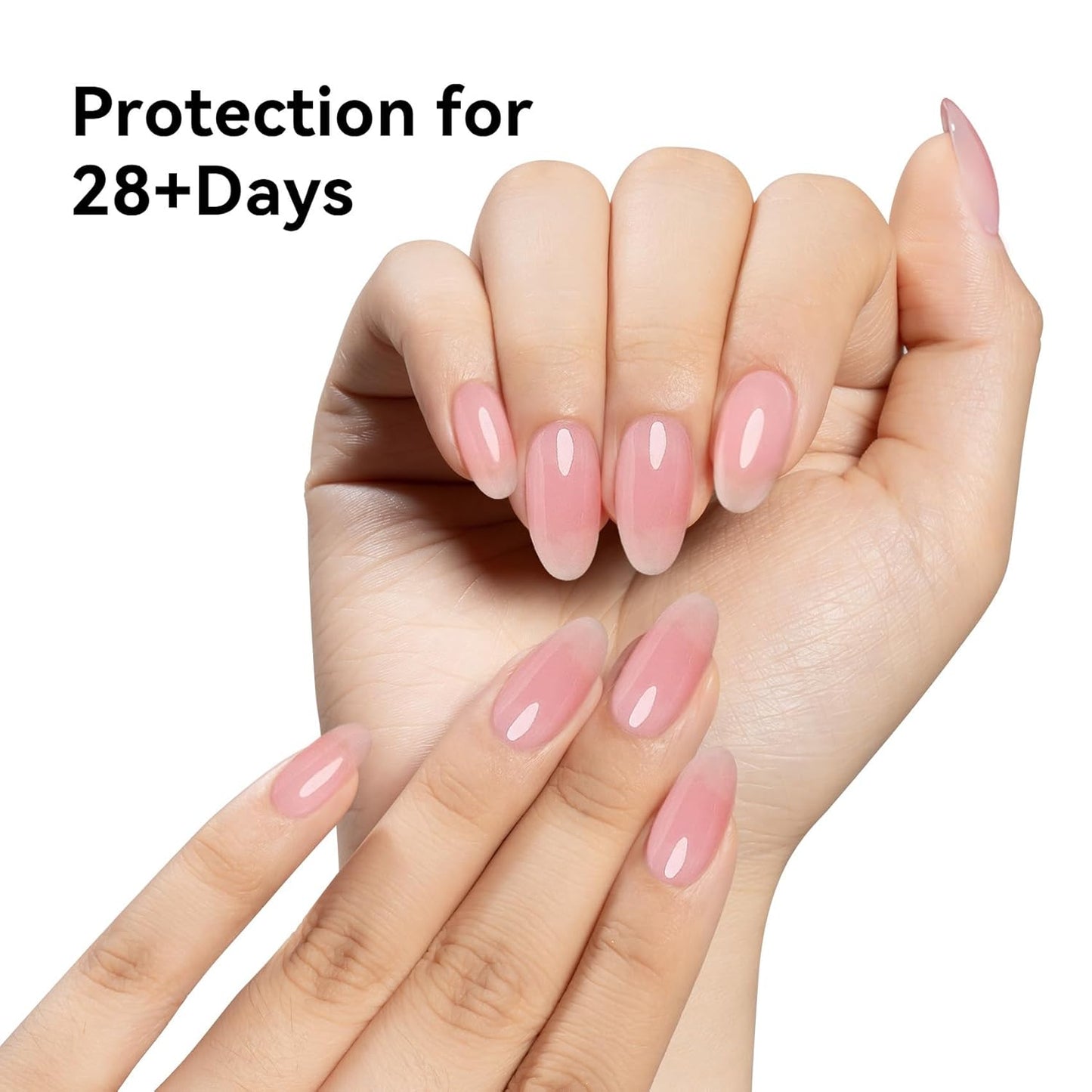 MAYCHAO Mauve Builder Gel for Nails, 15ml Nail Strengthener in a Bottle, Nail Extension Hard Gel, Soak Off Long Lasting UV Light Cure