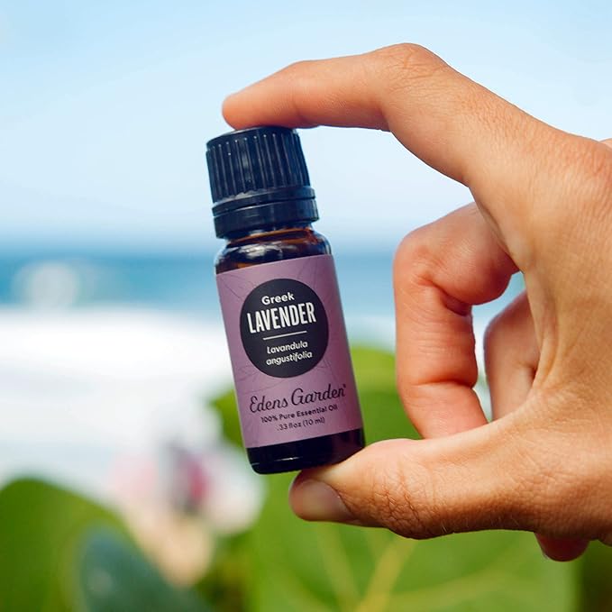Edens Garden Lavender- Greek Essential Oil- 100% Pure Premium Grade, Undiluted, Natural, Therapeutic, Aromatherapy, The Best for Diffuser, Face, Hair, Kid Safe 30 ml (1 fl oz)