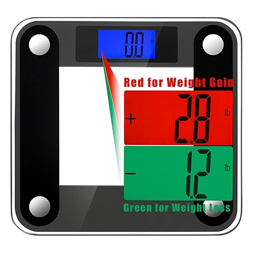 Ozeri Precision II Body Weight Scale (440 lbs Step-on Bath Scale), with Weight Change Detection