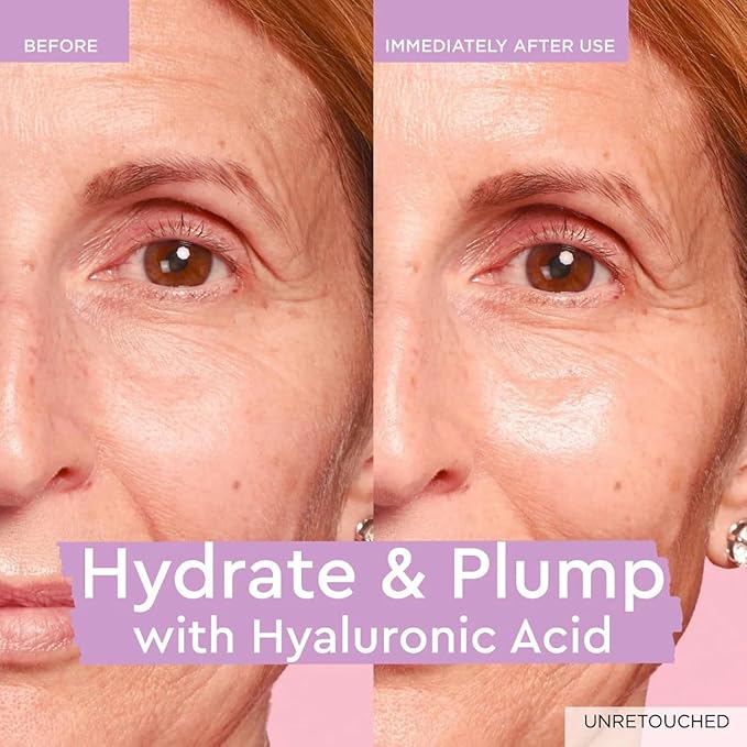 Glow Recipe Hydration Vacation Skincare Set - Plum Plump Hyaluronic Acid Moisturizer + Face Serum - Made with Antioxidant Plum & Vitamin B5 to Repair Skin Barrier and Improve Hydration (2 Count)