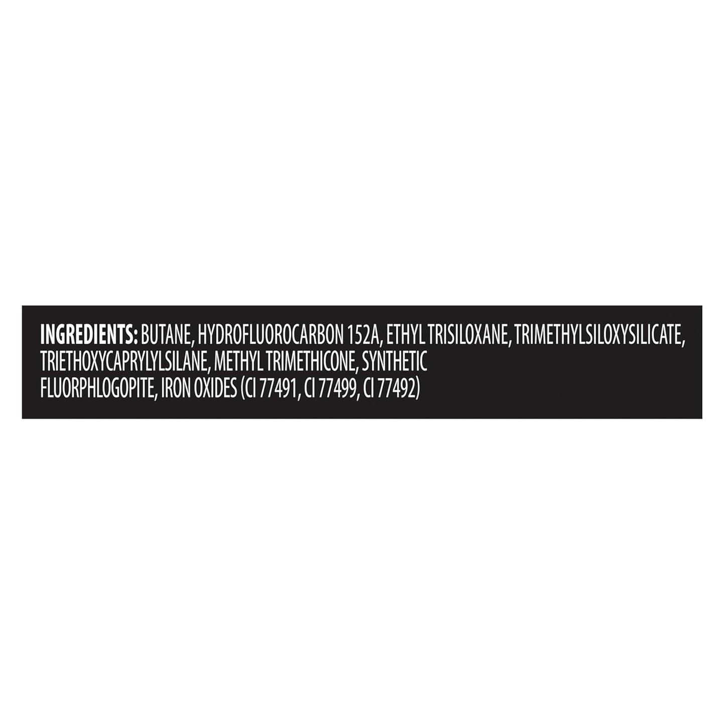 TRESemmé Temporary Hair Color Root Touch-Up Dark Brown Ammonia-free, Peroxide-free Root Cover Up Spray 2.5 Fl Oz