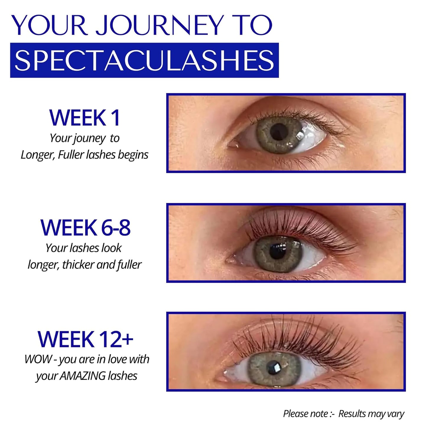 SPECTACULASH LASH SERUM for Eyelash Growth & Volume - Big Lashes Eyelash Growth Serum for Longer, Fuller, Natural Lashes - Suero Para Pestañas Crecimiento - Lash Conditioner & Boost - by DERMAWORKS