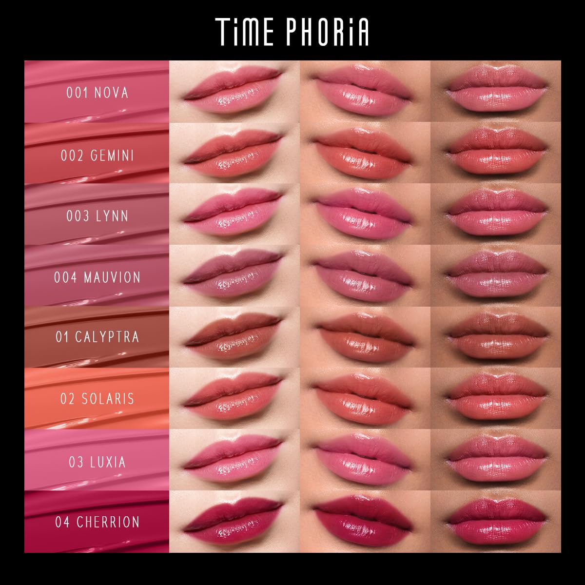 STELLAR DUST LIP STAIN-Long Lasting, Waterproof and Transferproof Lip Tint, Glossy Finish Lip Gloss, Lightweight Lipstick, High Coverage, Vivid Color (06)