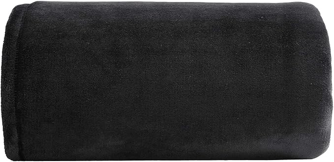 Eddie Bauer - King Blanket, Ultra Soft & Warm Plush Bedding, Bedding Set for The Colder Seasons (Black, King)