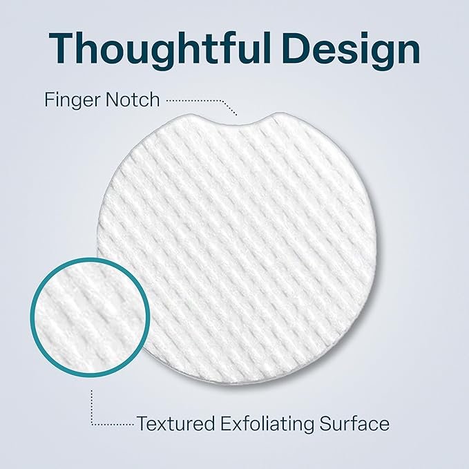 Glycolic Acid 20% Resurfacing Pads for Face & Body with Vitamins B5, C & E, Green Tea, Calendula, Allantoin - Exfoliates Surface Skin and Reduces Appearance of Fine Lines and Wrinkles - Peel Pads