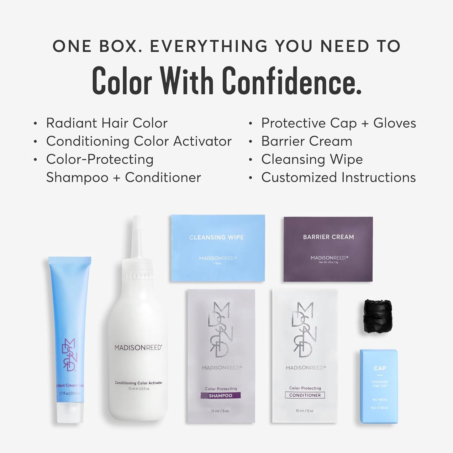 Madison Reed Radiant Hair Color Kit | 5NA Dark Ash Brown with Cool Smoky Undertones (Torino Brown) for 100% Gray Hair Coverage | Dimensional Permanent Hair Dye | PPD-Free & Ammonia-Free | 1 Pack