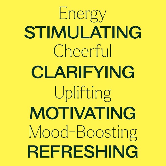 Plant Therapy Energy Essential Oil Blend 10 mL (1/3 oz) Refreshing, Energizing Blend 100% Pure, Pre-Diluted Roll-On, Natural Aromatherapy, Therapeutic Grade