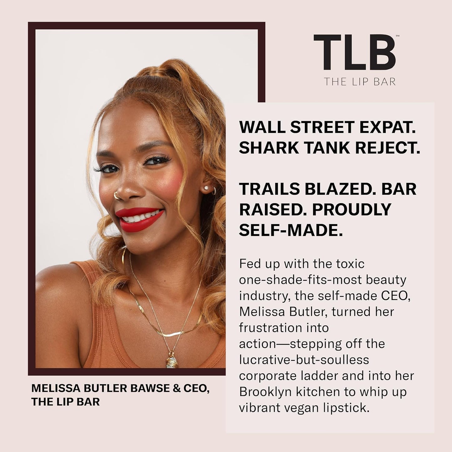 The Lip Bar - Nonstop Liquid Matte Lipstick, Naturalista (Soft Brown) - High Pigment - One Swipe - Long Lasting - Jojoba Oil & Vitamin E - Vegan & Cruelty Free - Makeup & Cosmetics - .24 fl oz