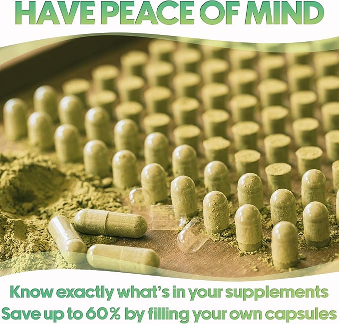 XPRS Nutra Size 1 Empty Capsules - 1000 Count Empty Gelatin Capsules - Pill DIY Capsule Filling - Pure Bovine Pill Gel Caps for Do-It-Yourself Supplements (Multi Color)