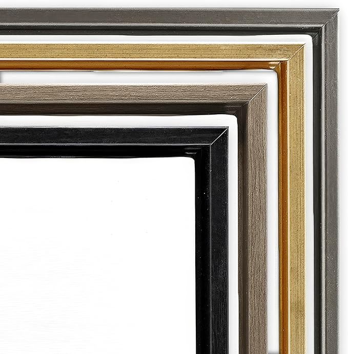 Stupell Industries Abstract Mindfulness Exercise Framed Floater Canvas Wall Art Design by Tim Parker, Gold Floater Frame, 21 x 17
