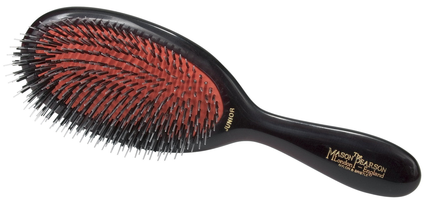 Mason Pearson Junior Pure Bristle and Nylon Mixed Brush BN2