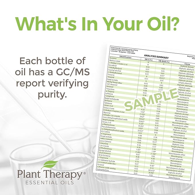 Plant Therapy KidSafe Organic Nighty Night Essential Oil Blend for Sleep 10 mL (1/3 oz) 100% Pure, Undiluted, Therapeutic Grade