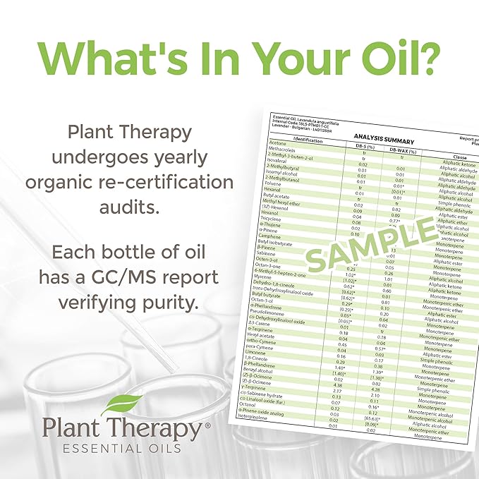 Plant Therapy Organic Blue Yarrow Essential Oil 5 ml (1/6 oz) 100% Pure, Undiluted, Therapeutic Grade