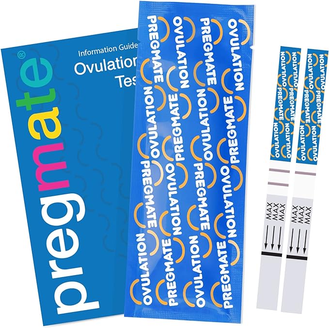 Pregmate 50 Ovulation Test Strips Predictor Kit (50 Count)