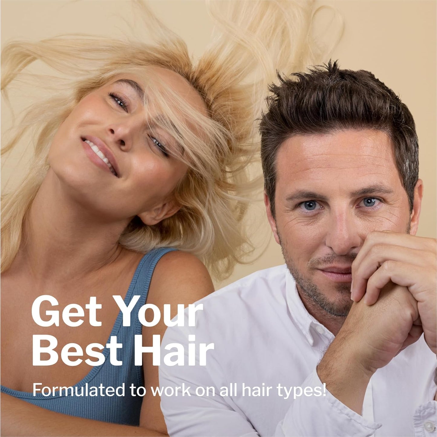 Shapiro MD Hair Growth Experts Leave-In Daily Foam, DHT Fighting Vegan Formula for Thinning Hair Developed by Dermatologists, Experience Healthier, Fuller & Thicker Looking Hair, 1 Month Supply