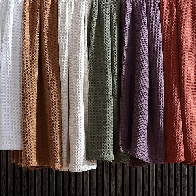Eddie Bauer - King Blanket, Super Soft & Medium Weight, Softens Every Wash (Solid Waffle Purple, King)