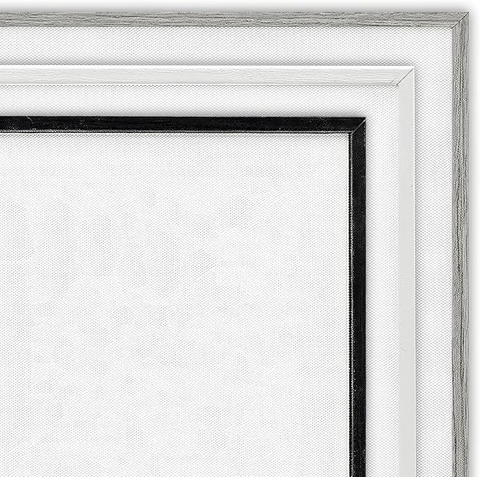 Stupell Industries Abstract Mindfulness Exercise Framed Giclee Wall Art Design by Tim Parker, Black Framed, 20 x 16